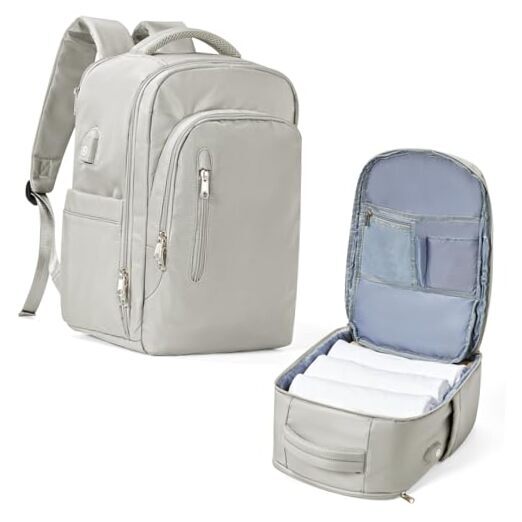 Waterproof VGCUB Travel Backpack for Laptop and Essentials A1-Brown