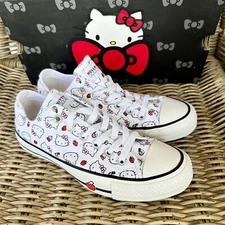 Converse Chuck Taylor All Star Low x Hello Kitty Unisex Shoes 163916F