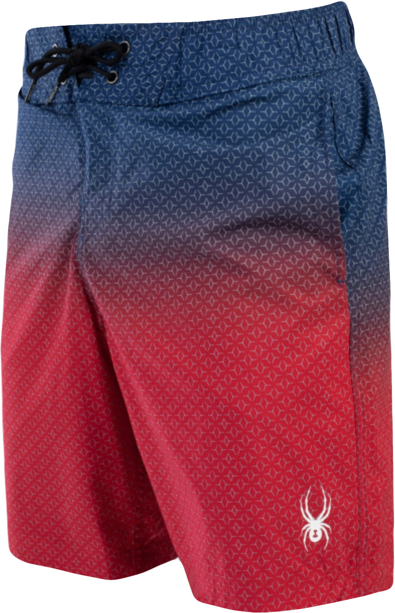Spyder Volley Board Shorts - NWT Mens Size 2XL Navy Red - 47242-G3 4590₽