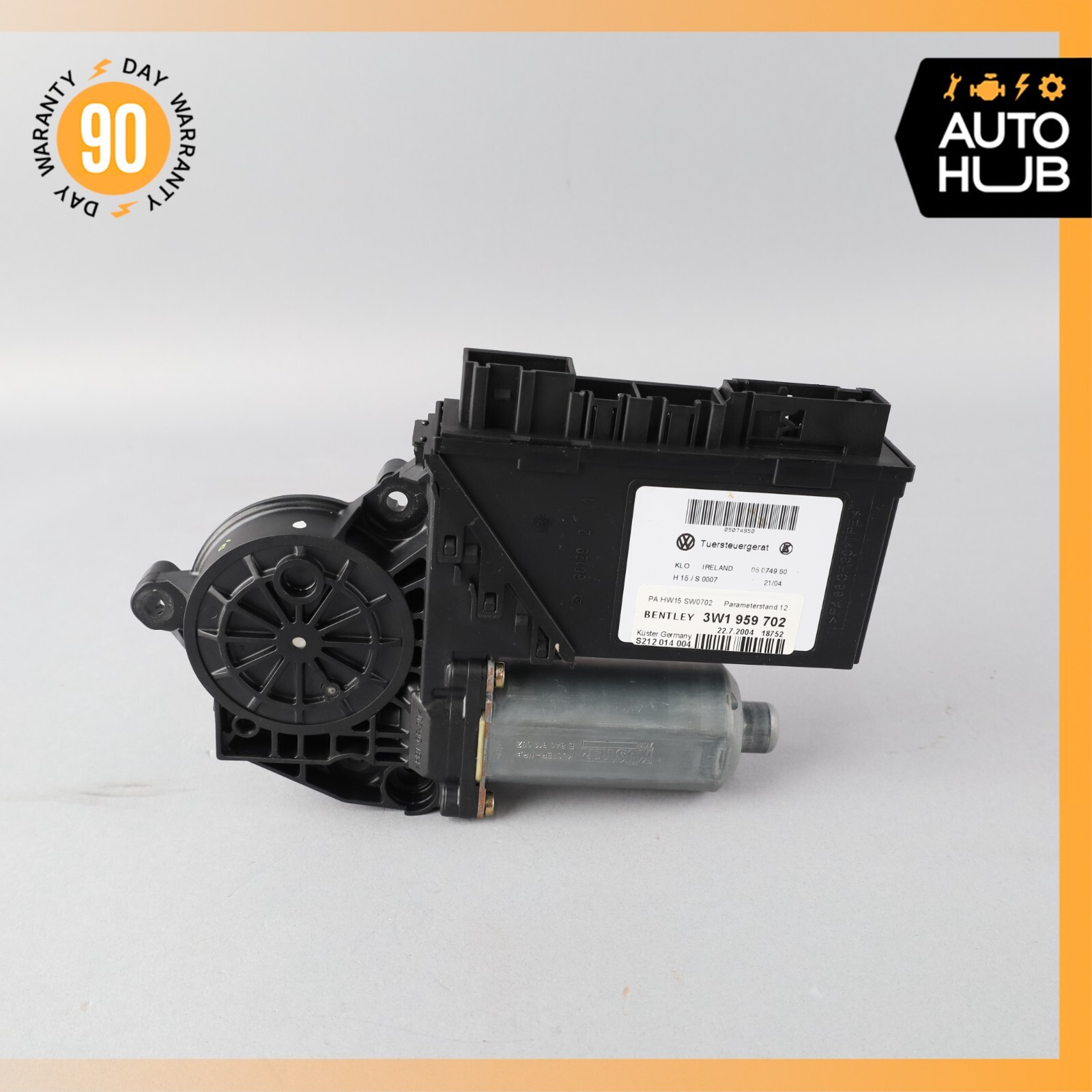 03-05 Bentley Continental GT Coupe Front Right Door Window Regulator Motor 81k