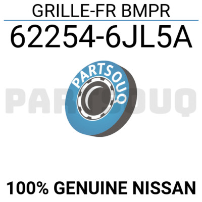 メル87315 62254-1NH1B Genuine Infiniti Part