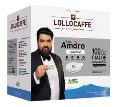 LOLLO CAFFÈ Lollocaffè Box Cialde Amore Assoluto 44mm 100pz