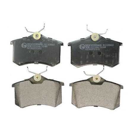 Plaquettes de frein pour frein à disque Audi Citroen Peugeot Seat Skoda kit essieu