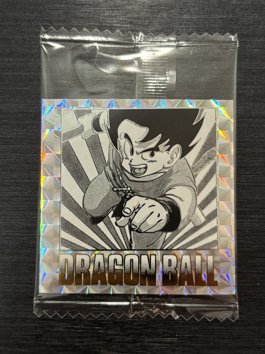ドラゴンボールZ／孫悟空 No.8 No.08 Son Goku Dragon Ball 40th Anniversary Sticker Wafer BANDAI