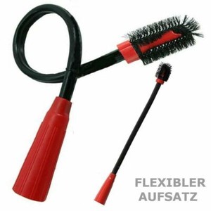 Flexible Fugendüse mit Heizkörperbürste für alle Staubsauger