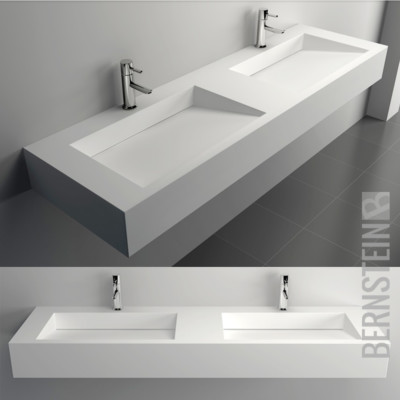 Wandwaschbecken PB2015 Aus Mineralguss - Bernstein Badshop