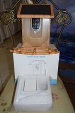 New! Azonanor Solar Powered Smart Bird Feeder w/ Camera - 1080P High Resolution
