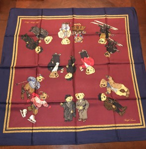 polo silk scarf