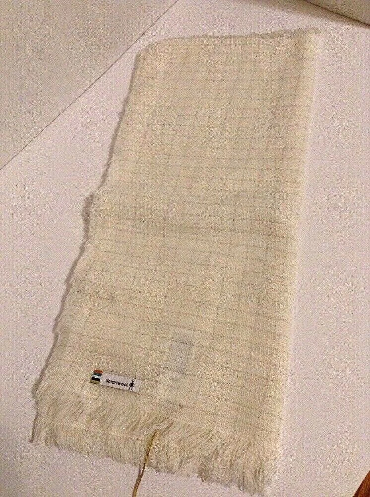 Smartwool Summit County Scarf Natural OSFM 18032-100 MSRP $55.00