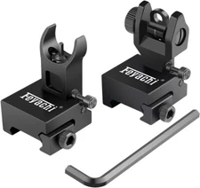 Feyachi Flip Up Iron Sight Front Rear Sight set black