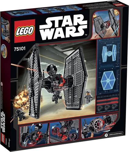 NEW LEGO 75101 STAR WARS FIRST ORDER SPECIAL FORCES TIE FIGHTER RETIRED SET - Picture 2 of 8