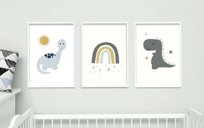 gender neutral dinosaur nursery