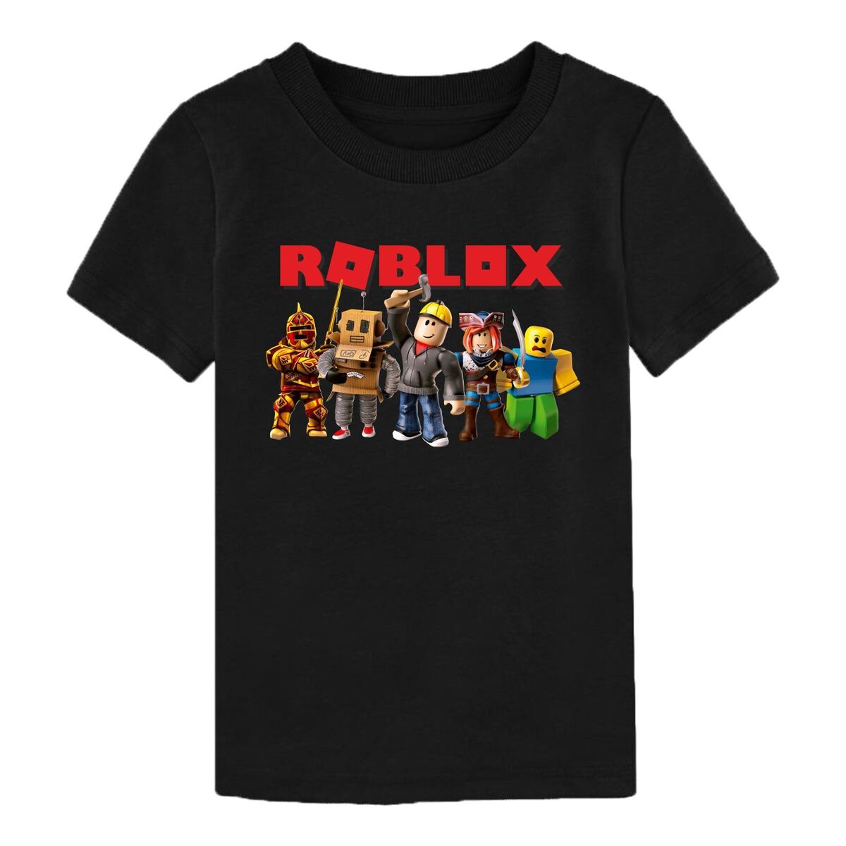 ROBLOX THEME GIRLS PERSONALISED BIRTHDAY T-SHIRT ANY NAME,NUMBER, FONT  COLOUR