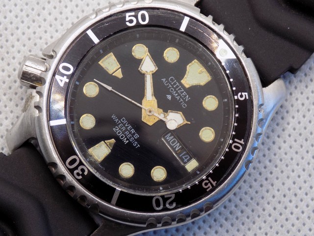 Citizen Promaster Diver 200m Automatic 8203-824393 Mens 42mm Blue Dial for sale online | eBay