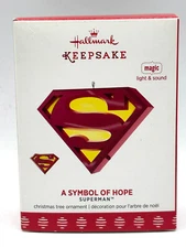 Hallmark Keepsake Ornament 2017 Superman A Symbol Of Hope New in Box