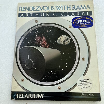 RENDEZVOUS WITH RAMA FOR COMMODORE 64 128 GAME BY TRILLIUM | eBay