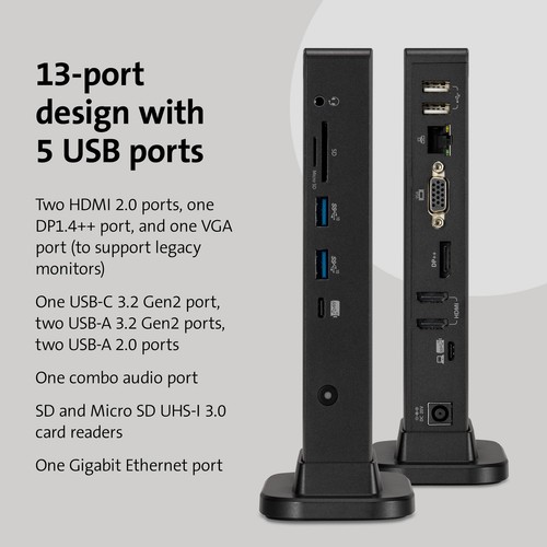 USB C Triple Display Docking Station 100W Power Delivery for Windows and Chro... - 第 3/6 張圖片