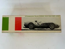 Strombecker Ferrari Testa Rosa (blue) 1/32 scale slot car body NIB