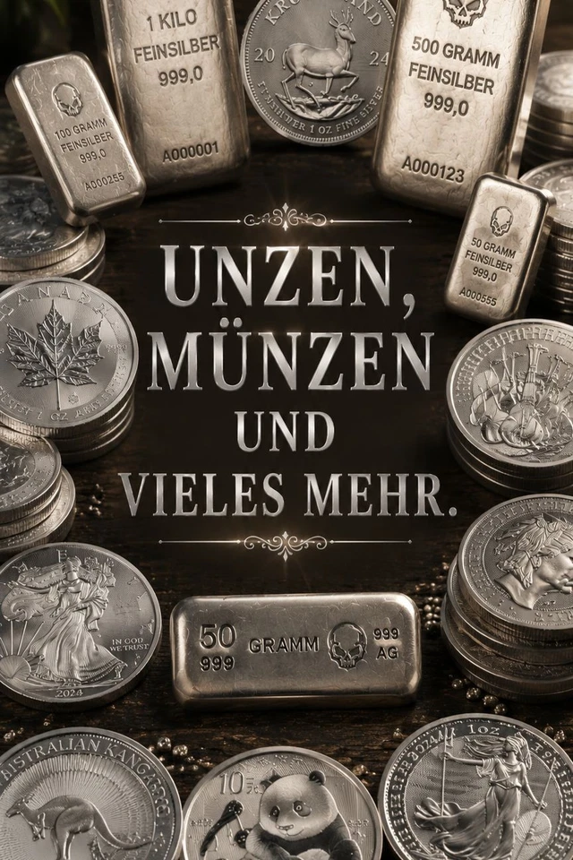 Unzen, Münzen aus aller Welt