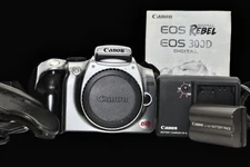 Canon EOS Digital Rebel / EOS 300D 6.3MP Digital SLR Camera Body (Silver)