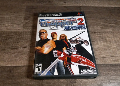 American Chopper 2: Full Throttle (Sony PlayStation 2, 2005) Tested And Works 