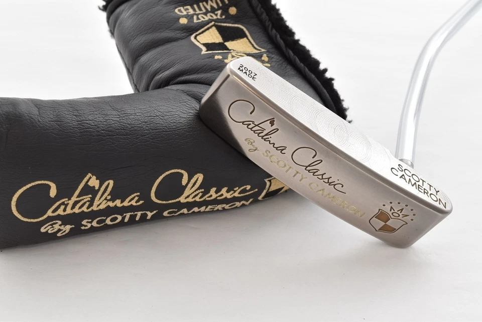 Scotty Cameron Catalina Classic 2007 LIMITED Putter 34" RH Headcover HC Cover