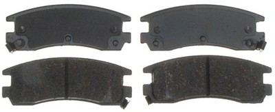 Disc Brake Pad Set-Ceramic Rear ACDelco Advantage 14D714CH