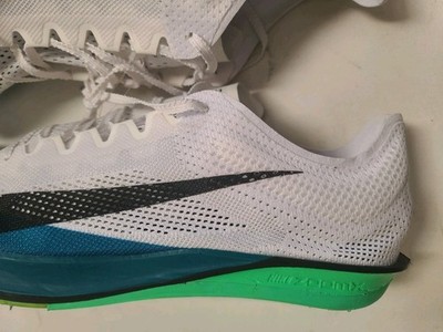 Mens Size 12.5 Nike ZoomX Dragonfly 2 Elite White Black Bright