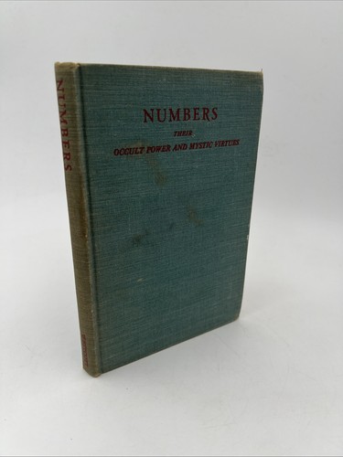 Cover of Numbers : Their Occult Power and Mystic Virtues, Westcott, W. Wynn, 1911
