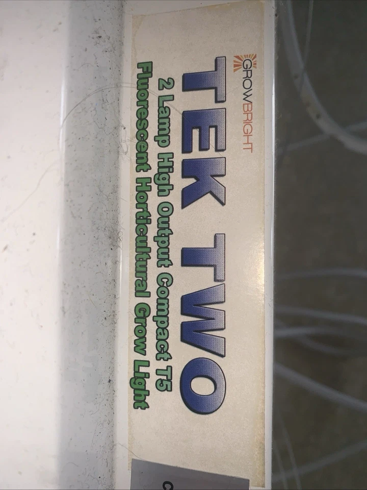 GROWBRIGHT TEK TWO 2 Lámpara Alto Rendimiento T5 Flourcent Horticultura Luz de Crecimiento Foto 3 de 4