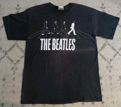 Size M Y2K Vintage The Beatles T Shirt Vintage Beatles Shirt Beatles Abby Road