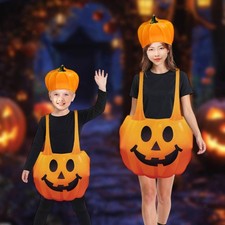Pumpkin Costume Funny Creative Halloween Costume for Holiday Themed Party