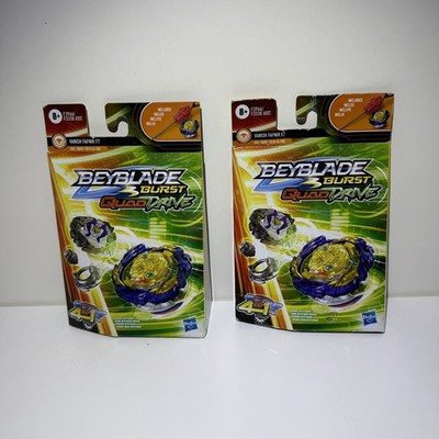 2x Beyblade Burst Quad Drive Vanish Fafnir F7, 4 in 1 Ways to Play (quantity 2)