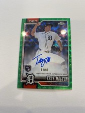Troy Melton Chrome 2026 Green Refractor /99 Auto