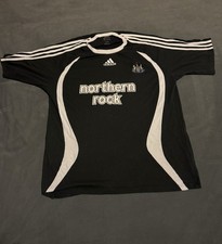 Adidas Original Nufc Black Traning Shirt Size Large Good Condition