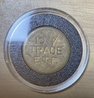  Rare Manhattan Bar ETR Shanghai 10 Cent Trade Very Nice Token Look & Bid Now!! — photo 2