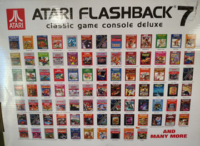 Atari Flashback 7 Classic 101 Game Console Paddle Frogger Deluxe Ed. Box NEW MIB
