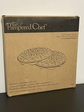 Pampered Chef Microwave Chip Maker 1241 Set Of 2 New In Box