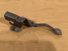 GM Quadrajet 4 Barrel Accelerator Cable Bracket with holes for a Cruise Bracket