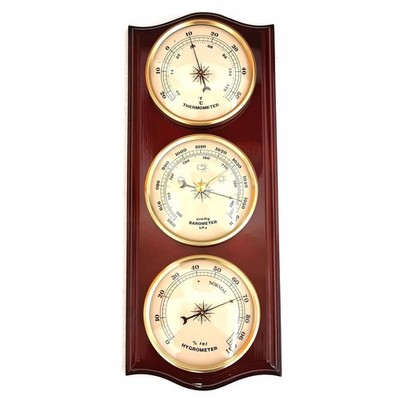 Classic Analog Weather Station-Home Barometers-Indoor Barometer-Barometer Hygrom