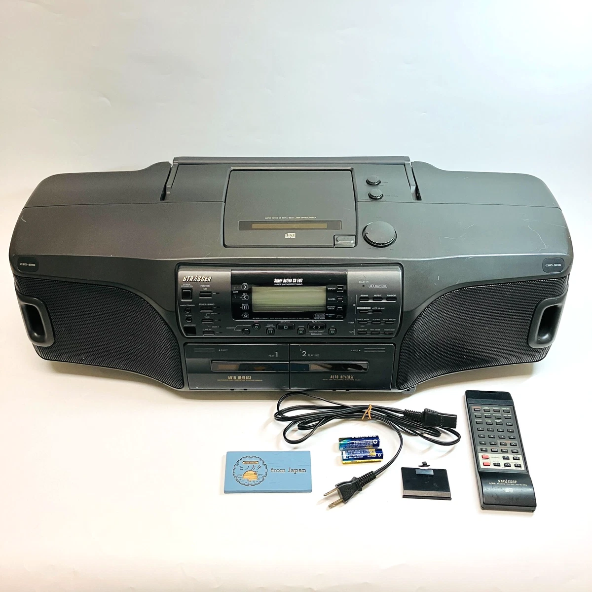 Radio-cassette Aiwa – Poste Stéréo Pour Pièces Détachées (ne Fonctionne Pas)