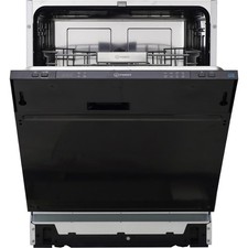 Indesit IN2IE13CNO8UK Full Size Dishwasher Black E Rated