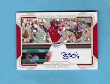 2025 Panini National Treasures Baseball Yadier Molina Auto  #5/25