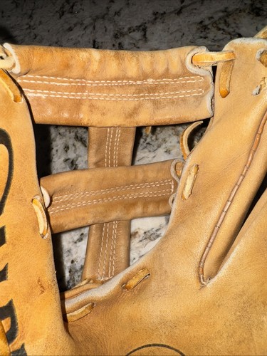 VINTAGE SPALDING BASEBALL GLOVE SAL BANDO 42-5395 ADVISORY STAFF - Picture 13 of 14