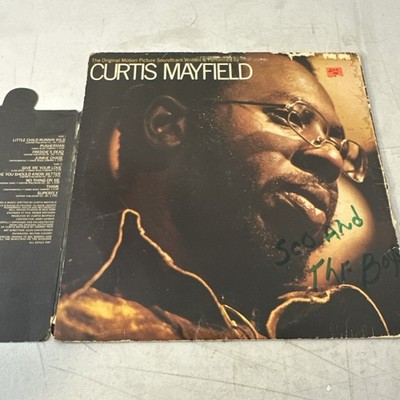 Curtis Mayfield Super Fly Orig superfly Vinyl LP 1972 CRS8014 film