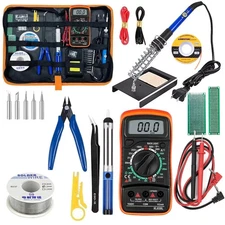 60W/80W Solder Gun Kit Auto Soldering Feed Hand-Held Welding Iron Power Tool Kit