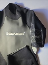 BRP Sea-Doo 4-Way Stretch Wetsuit Shorty Swimming Scuba Men's Large Springsuit
