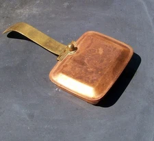 Silent Butler Crumb Catcher Ash Tray Copper Brass