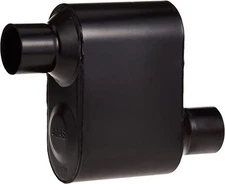 Flowmaster Super 10 Muffler 409S 2.50" Offset IN / Offset OUT Single Chambered