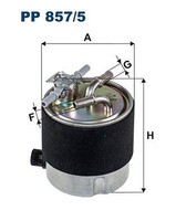 Kraftstofffilter Filtron PP 857 5 Passend FÜR Nissan Treibstofffilter